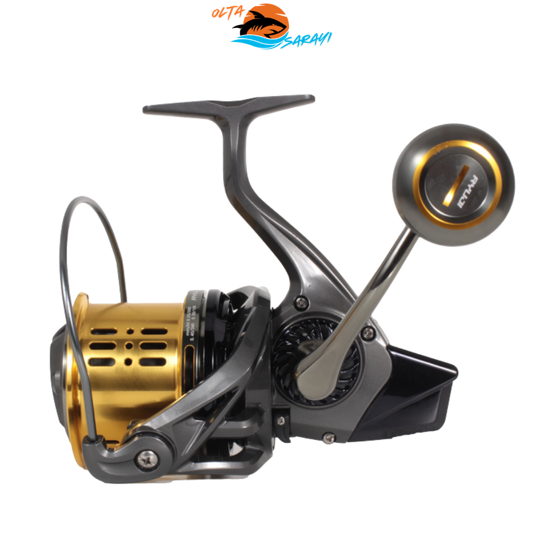 RYUJI MOMENTUM 10000 GREY GOLD 11+1BB SURF MAKARA