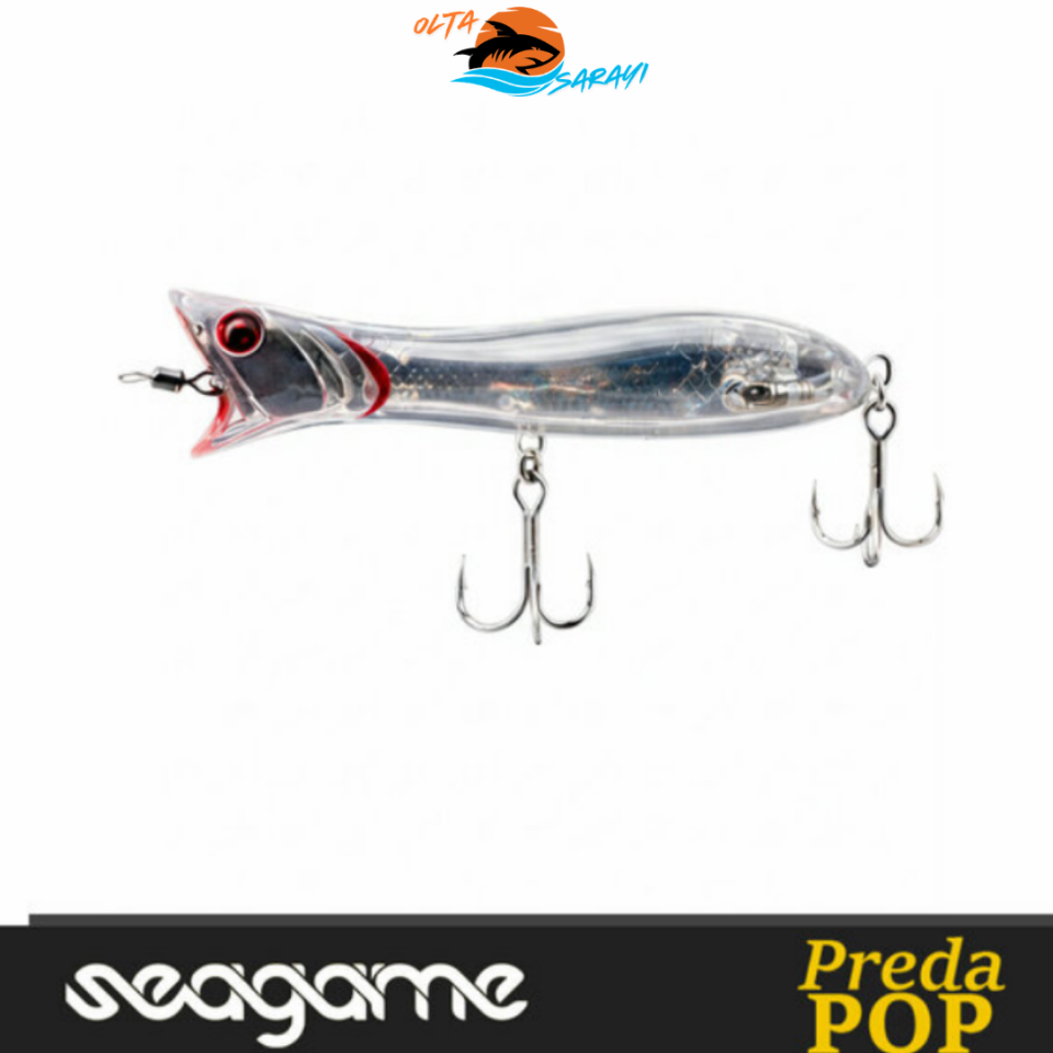 Seagame Predapop 105F 105 Cm 22 Gr Maket Balık 013 Silver Cheek