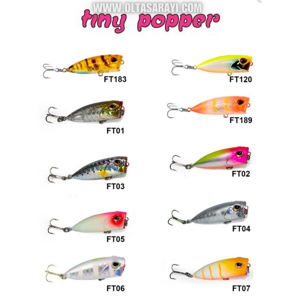 Fujin Tiny Popper Mini LRF Popper Maket Yem