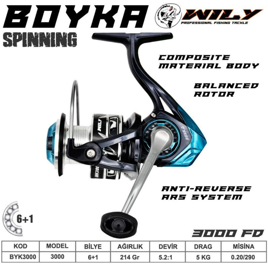 Wily Boyka LRF Olta Makineleri 3000