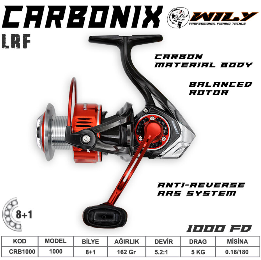 wily Carbonix LRF Olta Makineleri