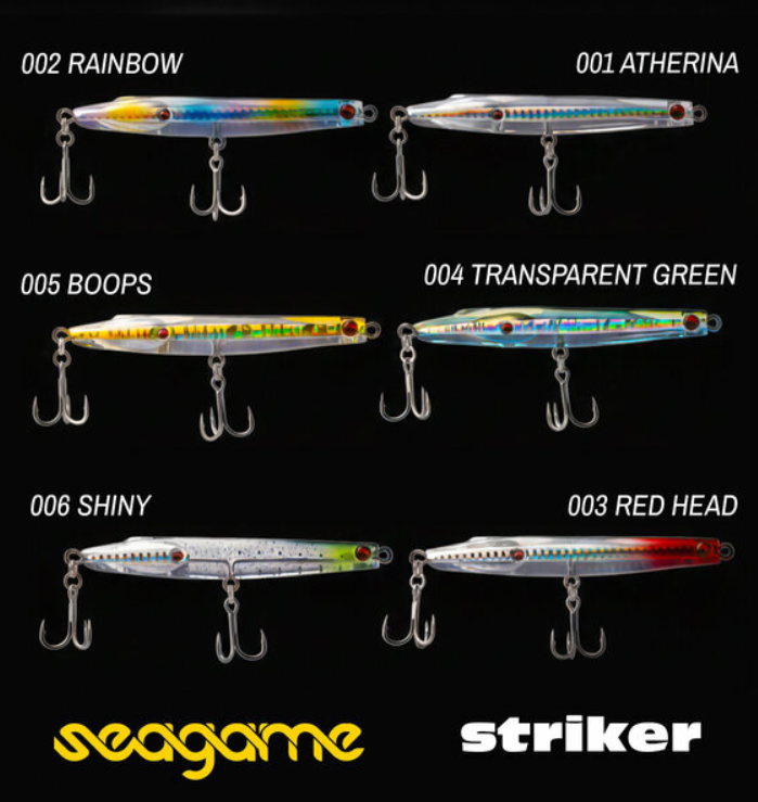 SeaGame Striker 120S 12 cm 37 gr Sinking Maket Yem | Uzun Atış Spin Sahte Balık