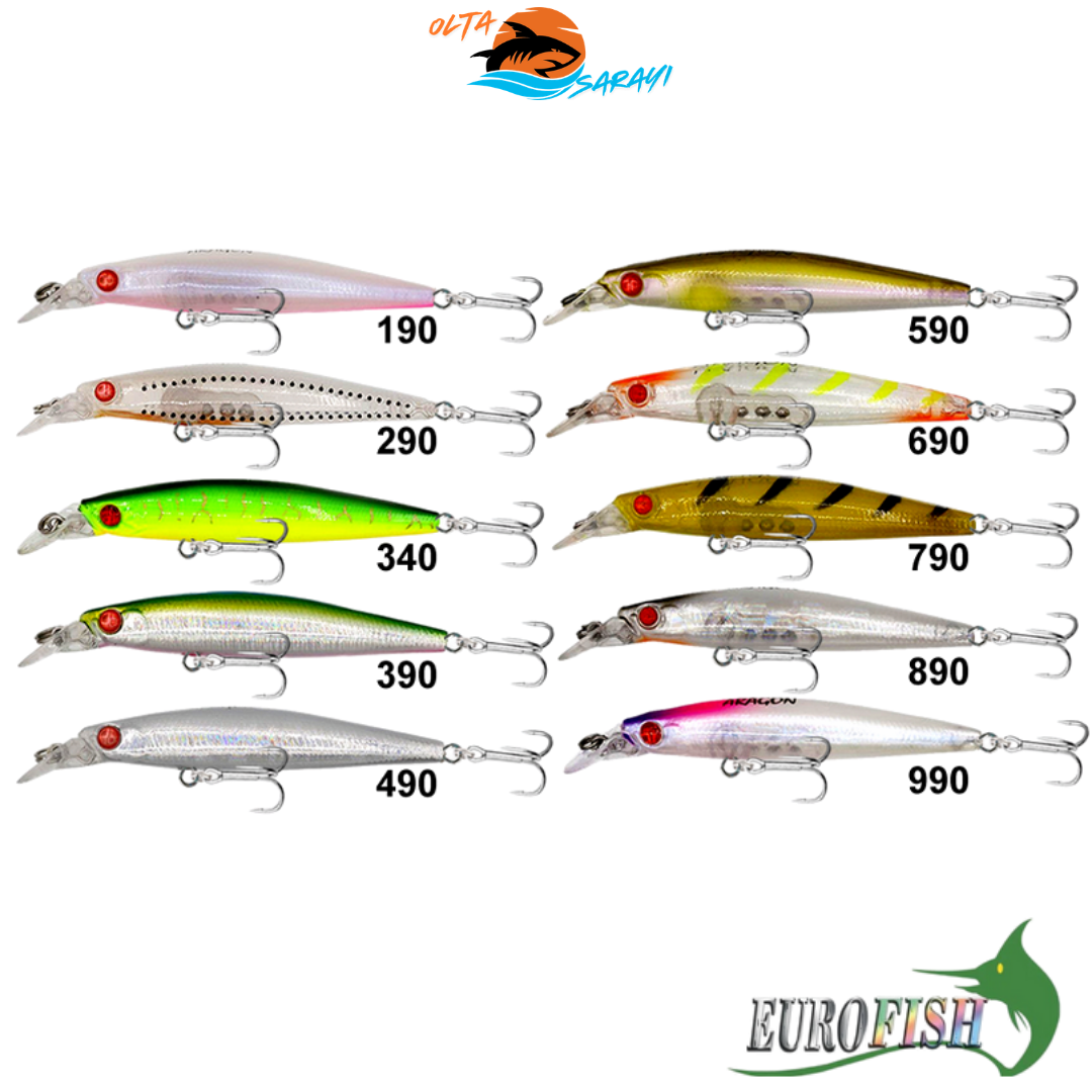 Eurofish Aragon CY119 72mm 5.2gr Maket Balık | Levrek Lüfer Spin Sahte