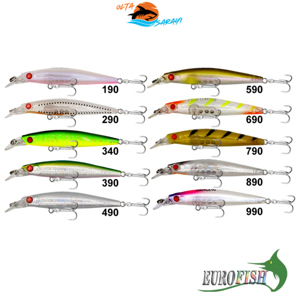 Eurofish Aragon CY119 72mm 5.2gr Maket Balık | Levrek Lüfer Spin Sahte