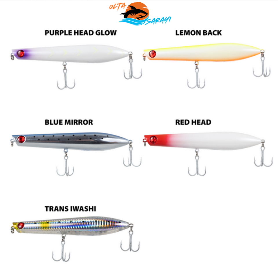 RYUJI Rock Walker 15 cm 37 gr – Su Üstü WTD Levrek Lüfer Maket Yem