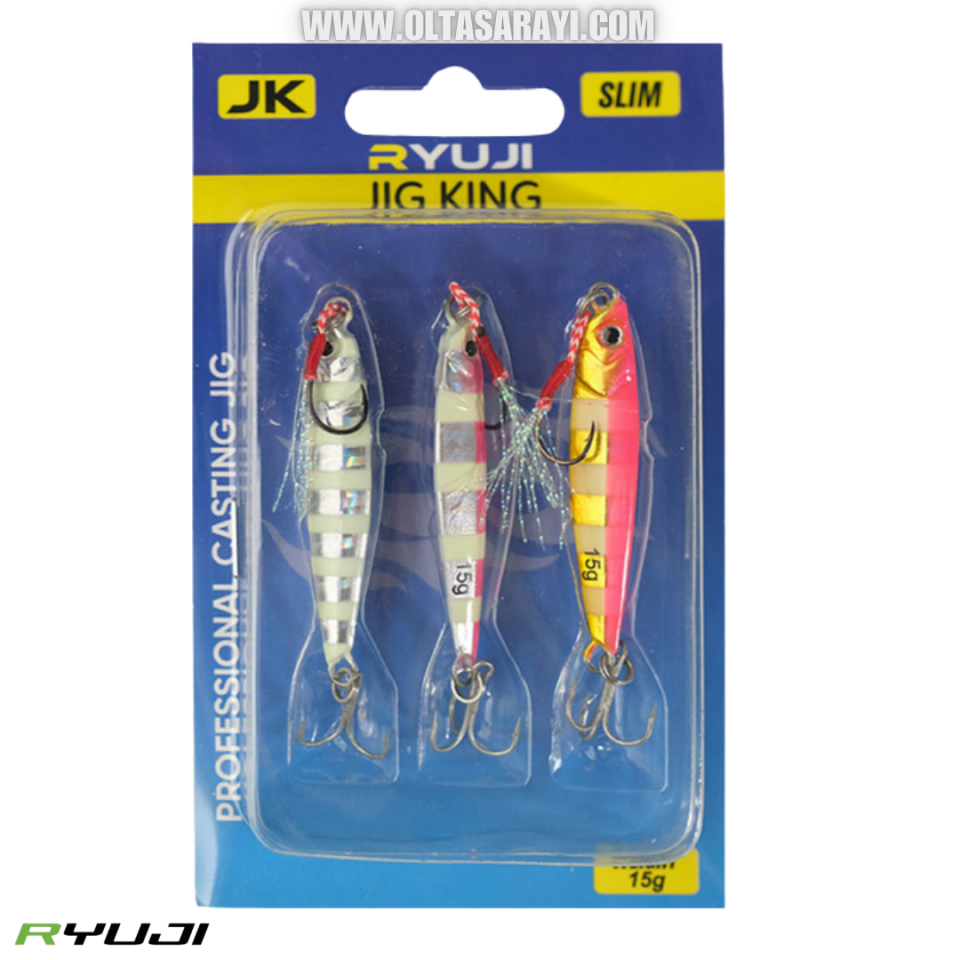 Ryuji Jig King Zebra Mix (3 Adet) Jig Yem