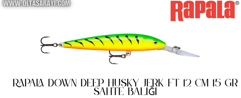 Rapala DHJ-12 Down Deep Husky Jerk FT 12 Cm 15 Gr Sahte Balığı