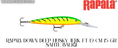 Rapala  Down Deep Husky Jerk DHJ-12 FT Firetiger 12 Cm 15 Gr Sahte Balığı