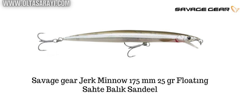 Savage Gear Jerk Minnow 175 mm 25 Gr Floatıng Sahte Balık