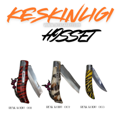 Balıkçı Outdoor Bıçak Renkli  Keskin Ve Dayanıklı Çakı