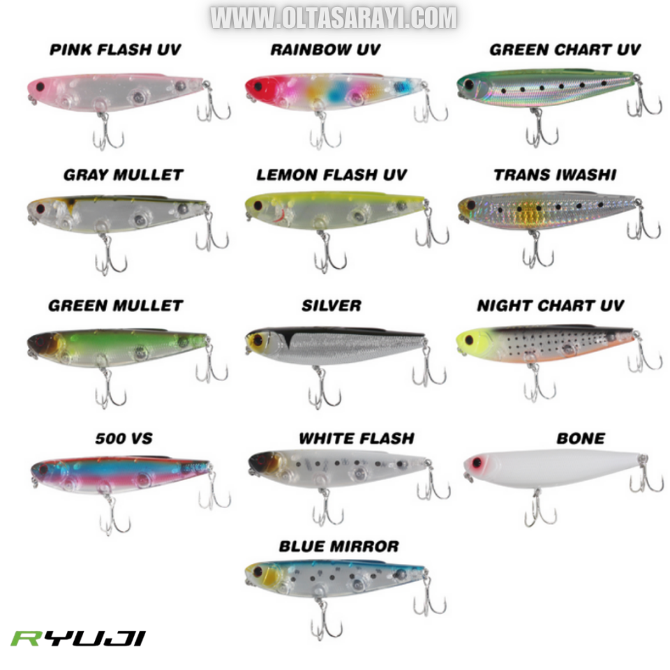 Ryuji Crazy Dog 9.5 Cm 15 Gr Maket Balık