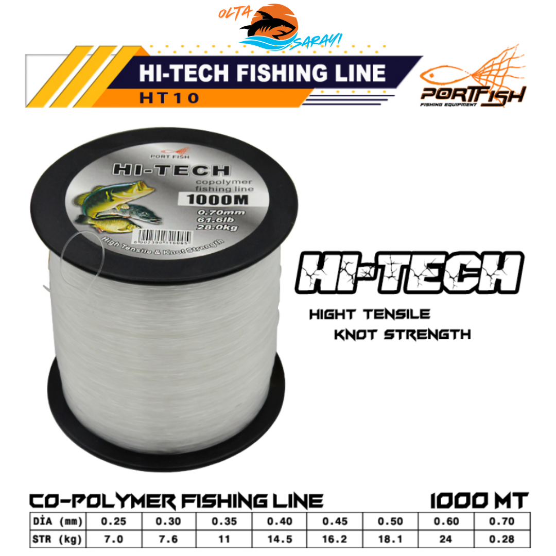 Portfish Hi-Tech 1000 mt Bobin Misina