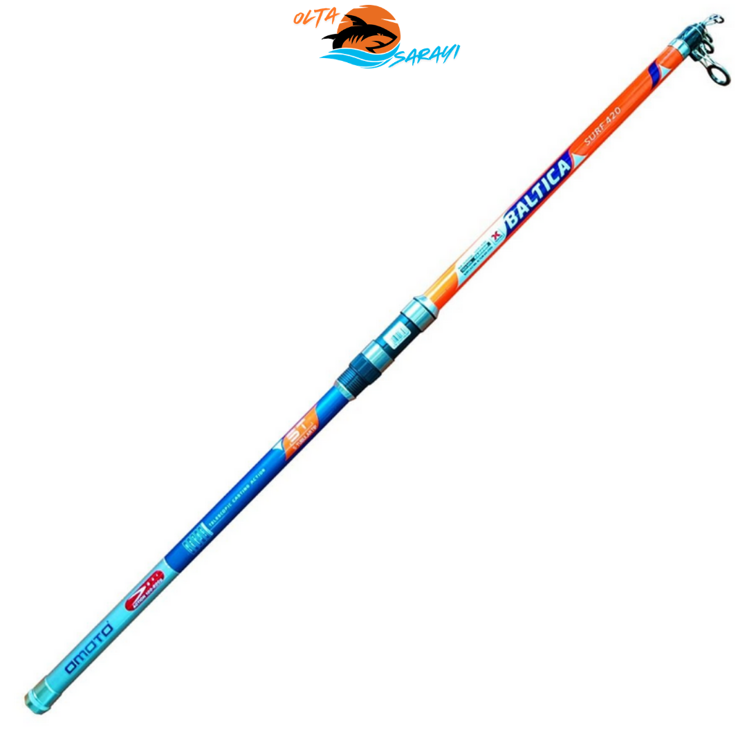 Omoto Baltica 420 cm Surf Kamış 100-200G | Uzun Atış Surf Olta Kamışı