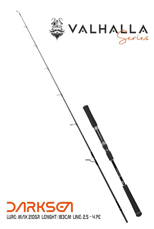 Fujin Valhalla Darksea 183cm 210gr Speed Jig Live Bait Kamışı