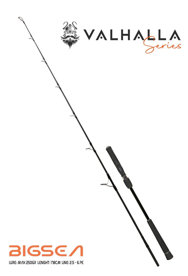 Fujin Valhalla Bigsea 178cm 250gr Speed Jig Live Bait Kamışı