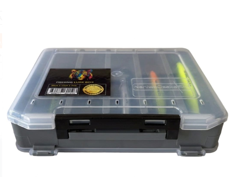 NANIWAOSAKASHI FISHING LURE BOX MAKET BALIK KUTU 2