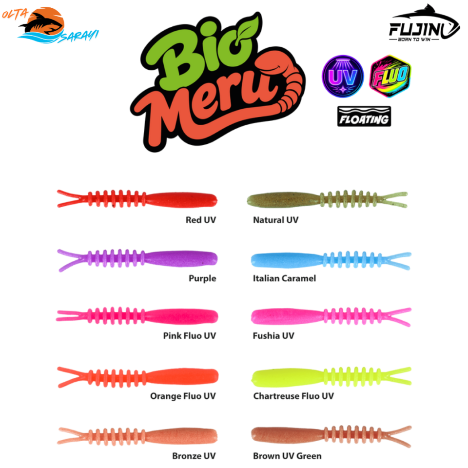 Fujin Bio Meru 4.2cm Floating Sıvılı Kokulu LRF Silikonu