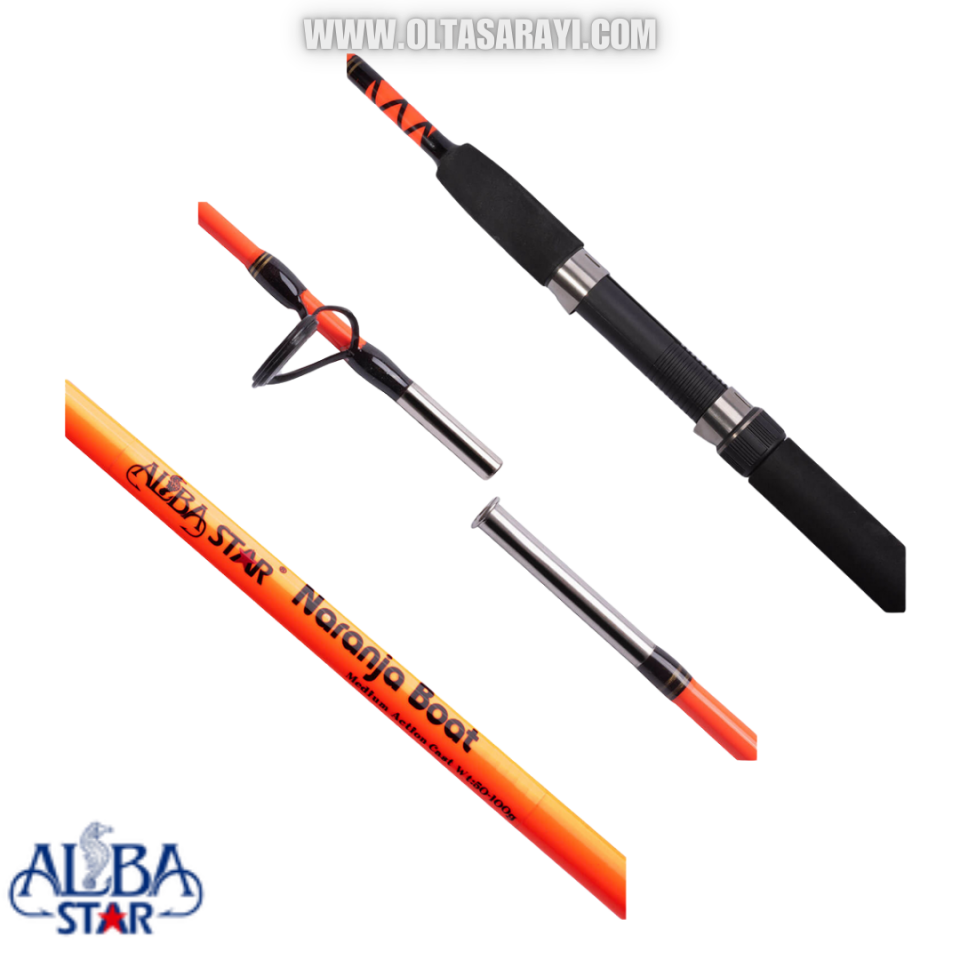 Albastar Naranja 3382 Bot Tekne Olta Kamışı