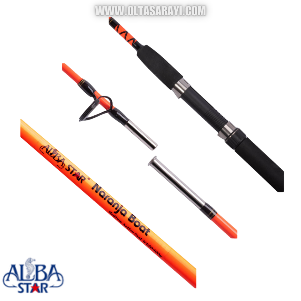 Albastar Naranja 3382 Bot Tekne Olta Kamışı