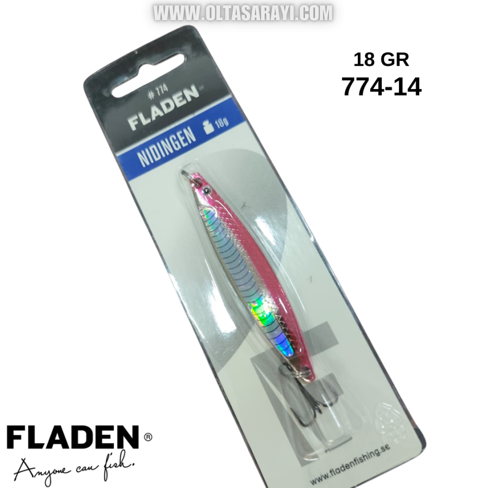 Fladen Nidingen 18 Gr Kaşık Yem 774-14