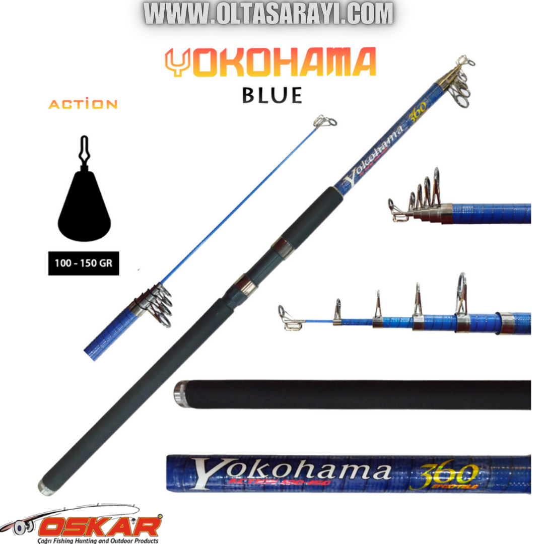 Oskar Yokohama Telescopik Olta Kamışı 300cm