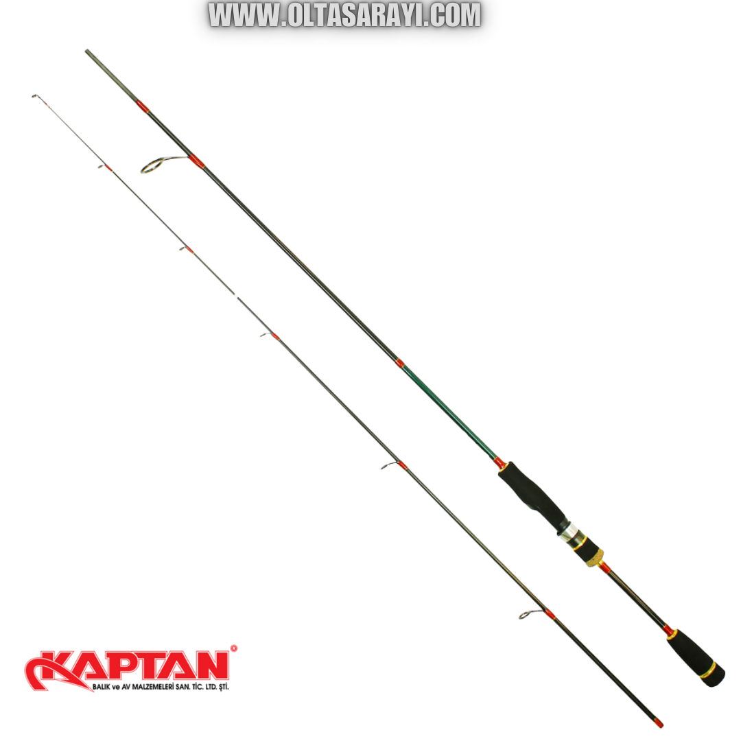 Captain 1425 Shrimp Hunter 2 Parça Spin Kamış 3-15gr Atar