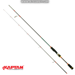 Captain 1425 Shrimp Hunter 2.14 Cm 3-15 Gr  2 Parça Spin Olta  Kamışı
