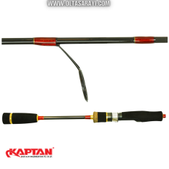 Captain 1425 Shrimp Hunter 2 Parça Spin Kamış 3-15gr Atar