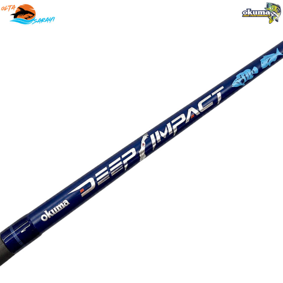 Okuma Deep Impact Soft Baits Cast 203cm 250gr 1+1 Parça Olta Kamışı
