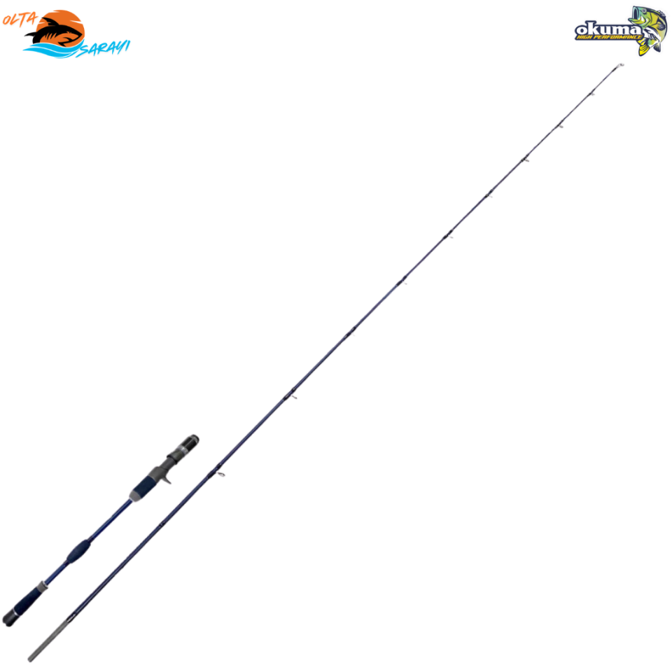 Okuma Deep Impact Soft Baits Cast 203cm 250gr 1+1 Parça Olta Kamışı
