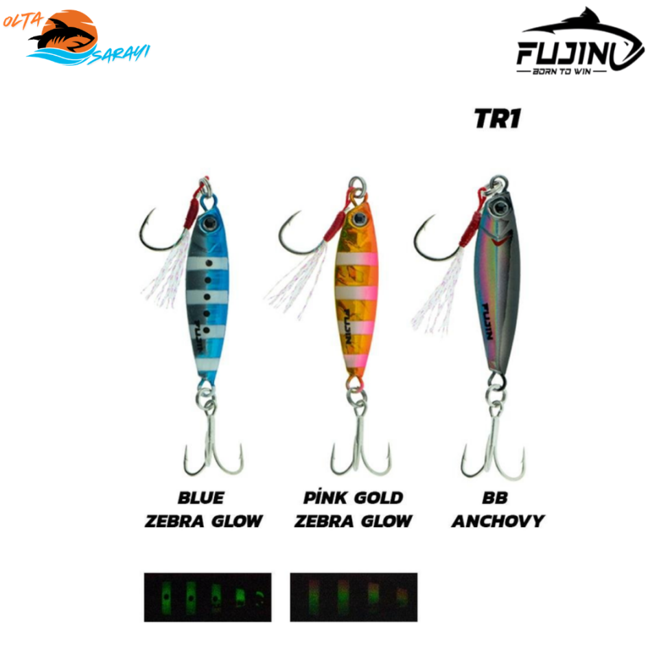 Fujin Jig-X Trio 3lü Micro Jig 20 Gr Jig Yem