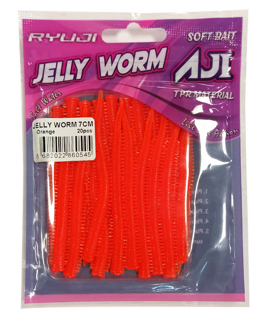 Ryuji Jelly Worm 7.5 Cm Silikon Yem