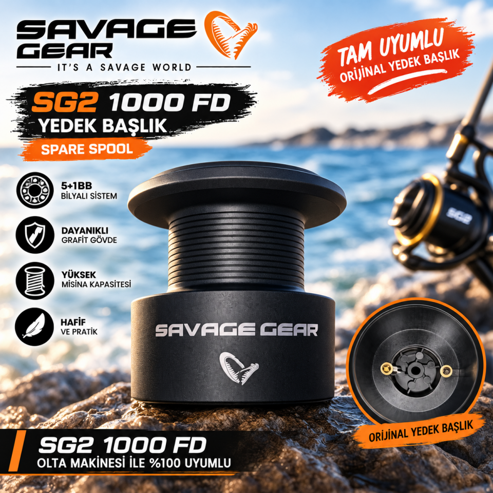 Savage Gear SG2 1000 FD Yedek Başlık