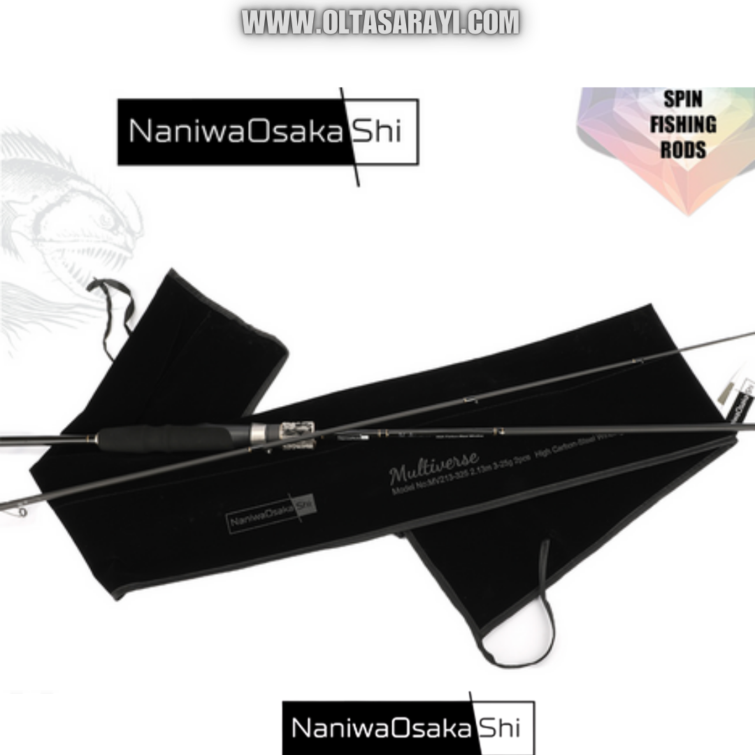 NaniwaOsakaShi Multiverse 244 cm 7-42 gr Spin Olta Kamışı