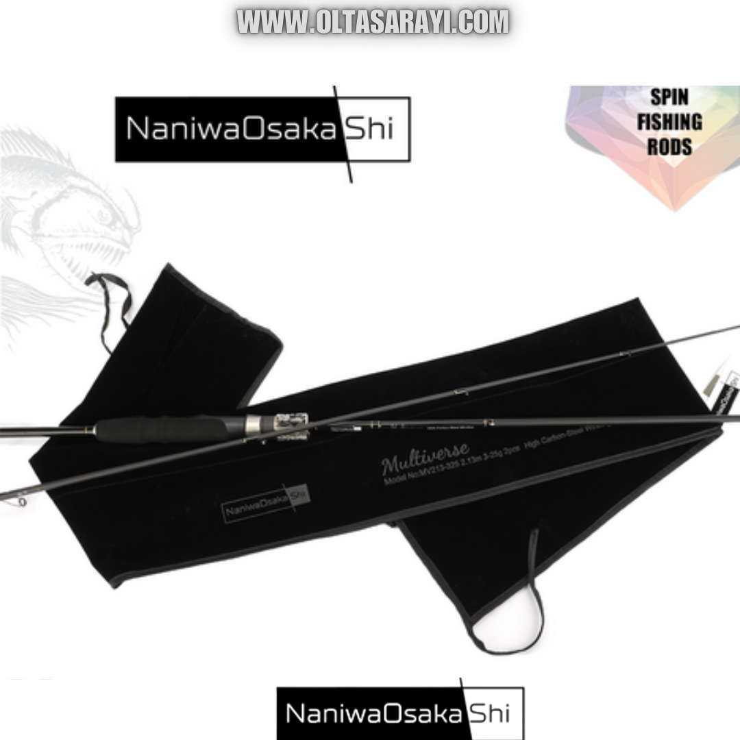 NaniwaOsakaShi Multiverse 244 cm 7-42 gr Spin Olta Kamışı
