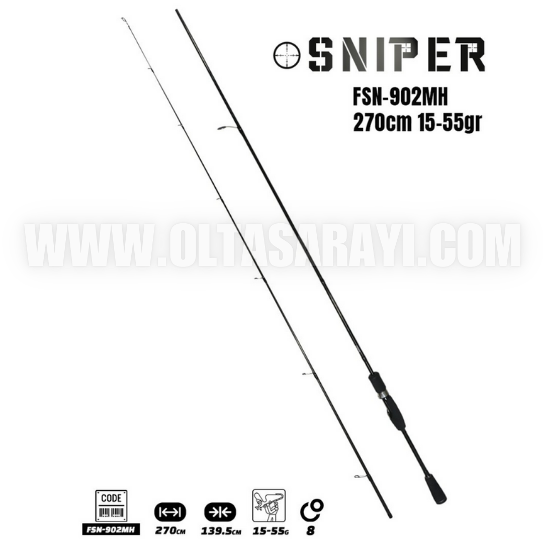Fujin Sniper 270 Cm 15-55 Gr Spin Olta Kamışı