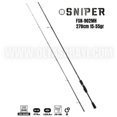 Fujin Sniper 270 Cm 15-55 Gr Spin Olta Kamışı