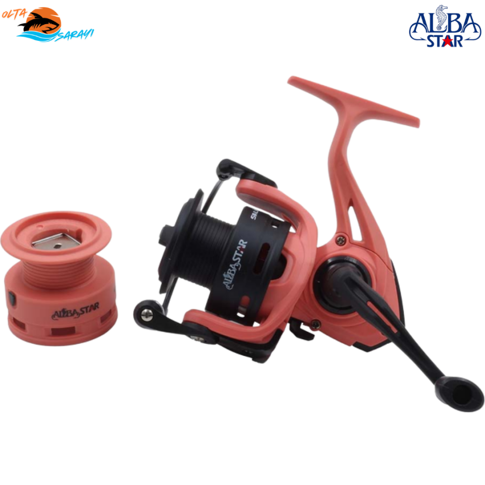 Albastar Salvage 4000 Pink/Red Spin Olta Makinası