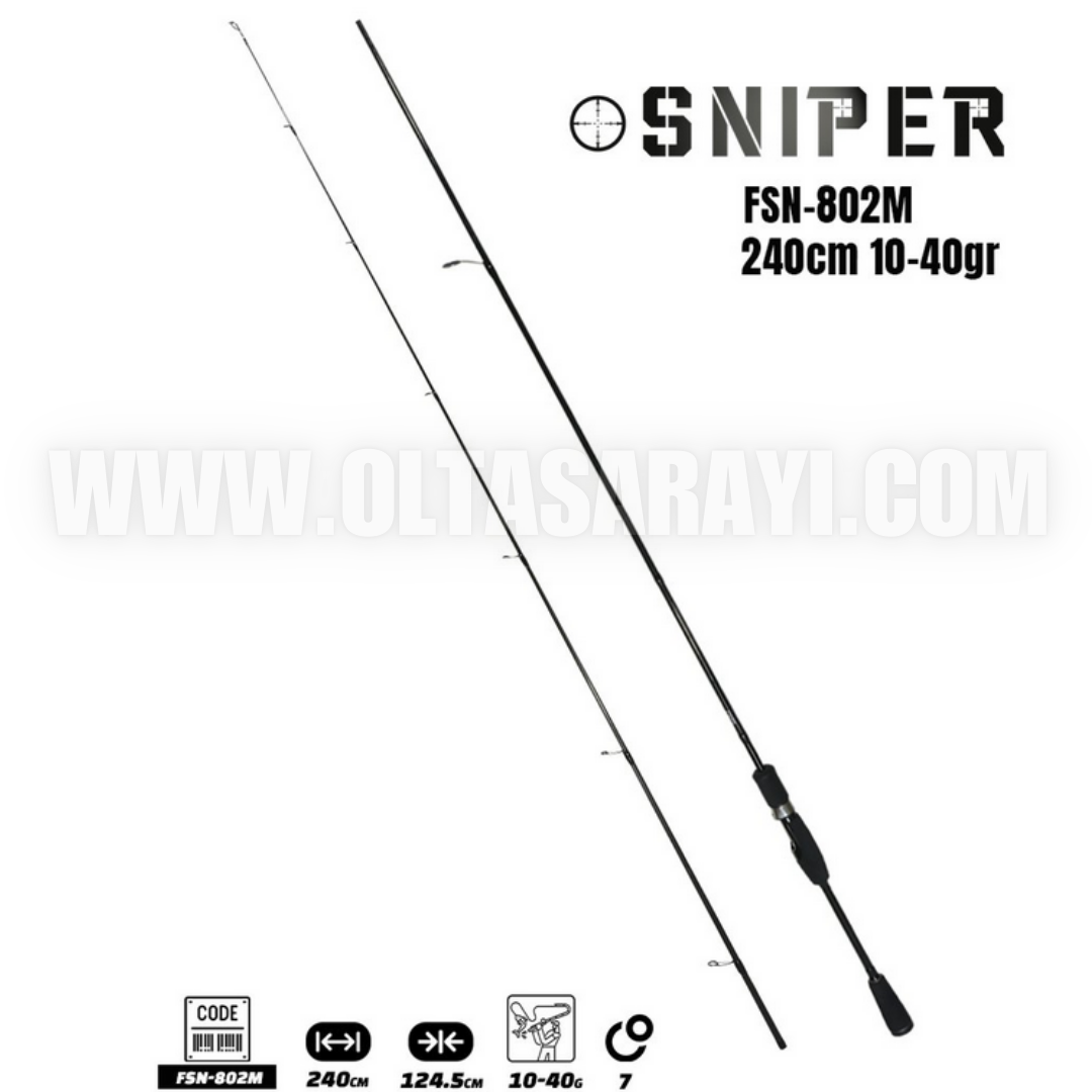 Fujin Sniper 240 Cm 10-40 Gr Spin Olta Kamışı