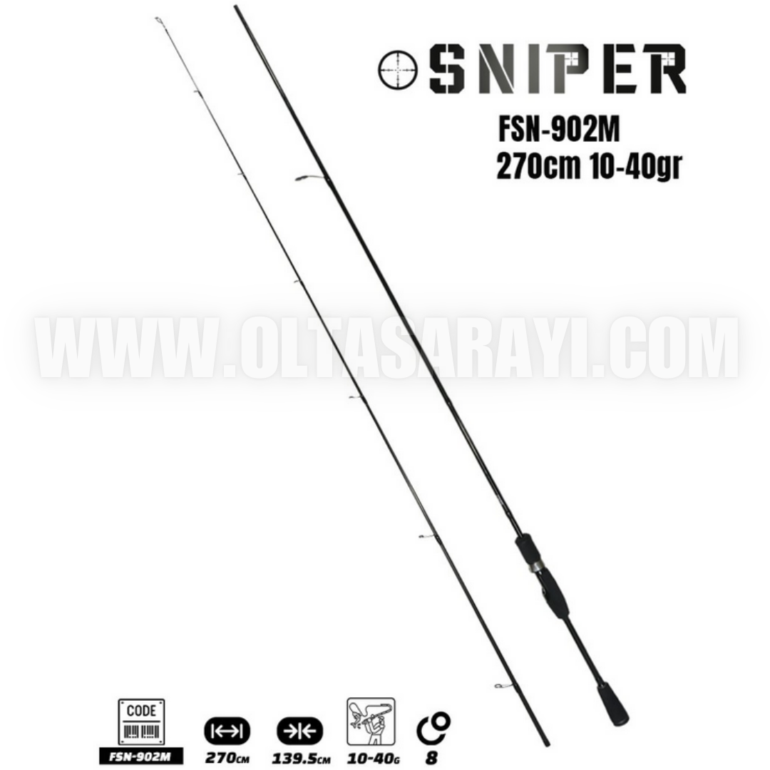 Fujin Sniper 270 Cm 10-40 Gr Spin Olta Kamışı