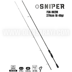 Fujin Sniper 270 Cm 10-40 Gr Spin Olta Kamışı