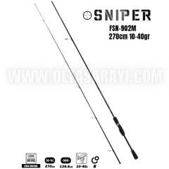 Fujin Sniper 270 Cm 10-40 Gr Spin Olta Kamışı