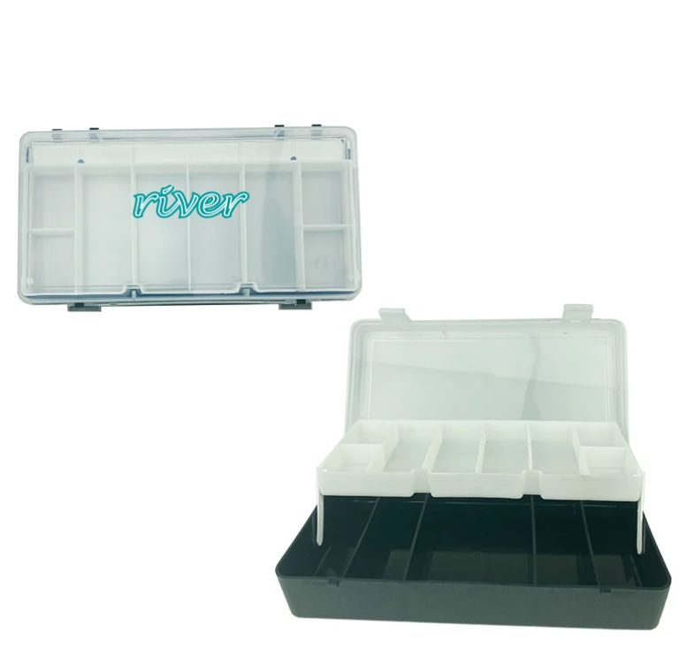 RİVER ORGANİZERLİ RAFLI BALIKÇI KUTU - R35-1160