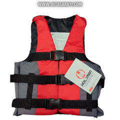 Holdman Can Yeleği CE Sertifikalı Kırmızı Renk