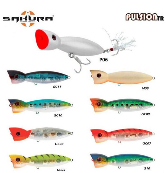 Sakura Pulsion TR 135mm 55g P06 Floating Suni Yem