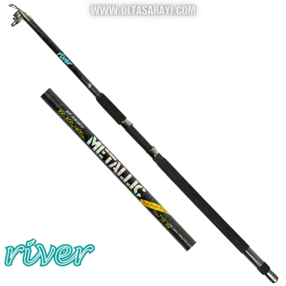 River Metallic Tele Mix Carbon 300 Cm 100 - 300 Gr Teleskopik Kamış