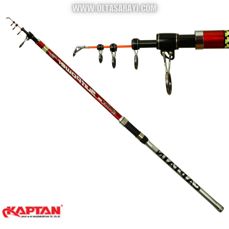 Captain 1680 Surf Power 390 Cm 100-250 Gr Tele Surf Olta Kamışı