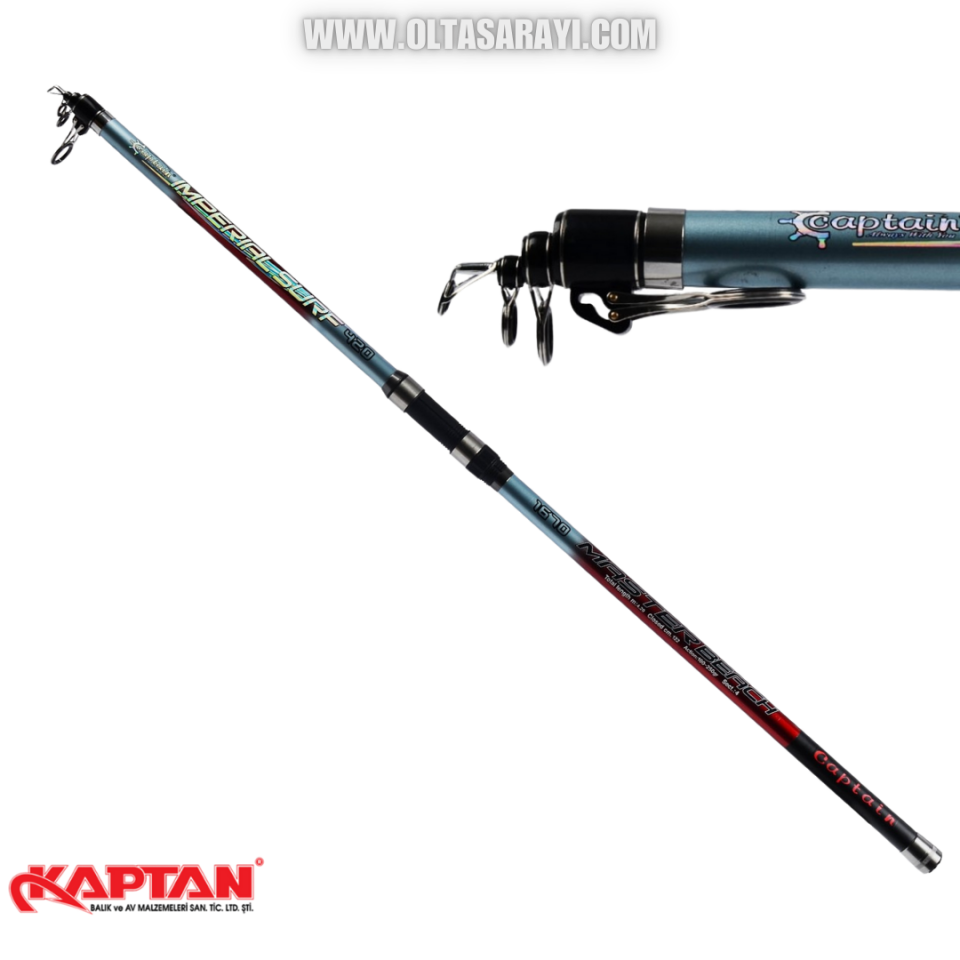 Captain 1670 İmperial 390 Cm 100-250 Gr Tele Surf Olta Kamışı