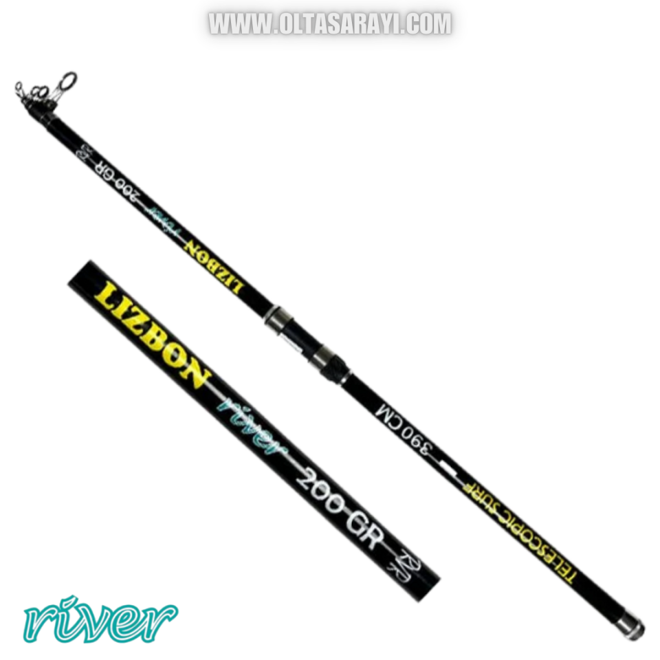 River Lizbon Tele Surf 390 Cm 100-200 Gr Surf Olta Kamışı