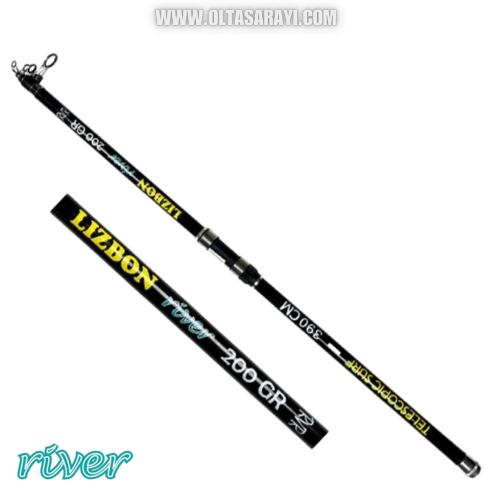 River Lizbon Tele Surf 390 Cm 100-200 Gr Surf Olta Kamışı